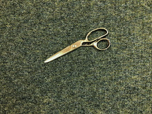 Load image into Gallery viewer, 1 2/3 Yd Designer Teal Grey Green Chenille Upholstery Fabric