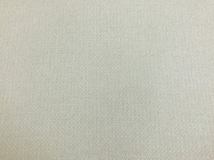 1 2/3 Yd Designer Water & Stain Resistant Cream Chenille MCM Mid Century Modern Upholstery Fabric