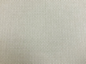 1 2/3 Yd Designer Water & Stain Resistant Cream Chenille MCM Mid Century Modern Upholstery Fabric