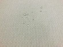 Load image into Gallery viewer, 1 2/3 Yd Designer Water &amp; Stain Resistant Cream Chenille MCM Mid Century Modern Upholstery Fabric