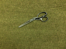 Load image into Gallery viewer, Designer Olive Green Mustard Gold Tweed Chenille Upholstery Fabric