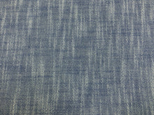 Load image into Gallery viewer, Designer Water &amp; Stain Resistant Royal Blue White MCM Mid Century Modern Tweed Upholstery Fabric