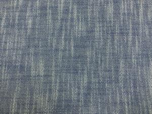 Designer Water & Stain Resistant Royal Blue White MCM Mid Century Modern Tweed Upholstery Fabric