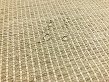 Load image into Gallery viewer, 1 1/2 Yd Designer Water &amp; Stain Resistant Linen Flax Beige Taupe Woven Upholstery Fabric