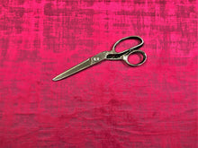 Load image into Gallery viewer, Hot Pink Distressed Abstract Velvet Upholstery Drapery Fabric