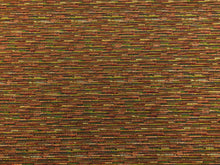 Load image into Gallery viewer, Lee Jofa Gymkhara Weave Red Green Orange Rustic Kilim Upholstery Fabric / Cardina