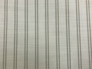 Perennials Ascot Stripe White Sands Cream Beige Nautical Stripe Outdoor Upholstery Drapery Fabric
