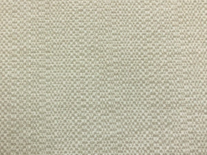 Designer Water & Stain Resistant Beige Cream Abstract Chenille Upholstery Fabric