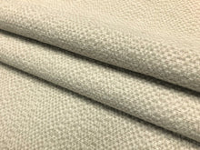 Load image into Gallery viewer, Designer Water &amp; Stain Resistant Beige Cream Abstract Chenille Upholstery Fabric