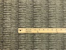 Load image into Gallery viewer, Laura Kirar II Duralee Zebra Ikat Espresso Brown Grey Abstract Chenille Upholstery Fabric