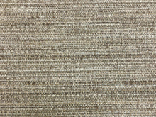 Load image into Gallery viewer, Crypton Water &amp; Stain Resistant Beige Taupe White Tweed MCM Mid Century Modern Upholstery Fabric