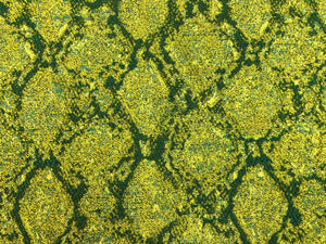 Designer Teal Lime Green Abstract Upholstery Drapery Fabric