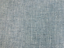 Load image into Gallery viewer, 1 1/3 Yd Designer French Navy Blue Grey MCM Mid Century Modern Chevron Upholstery Drapery Fabric