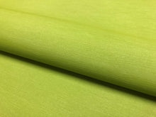 Load image into Gallery viewer, Designer Lime Green Faux Silk Vegan Upholstery Vinyl