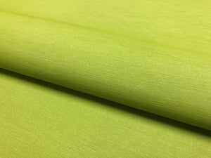 Designer Lime Green Faux Silk Vegan Upholstery Vinyl