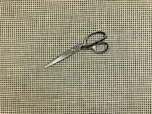 Load image into Gallery viewer, 1 3/4 Yd Groundworks Kelly Wearstler Kumano Weave Ivory Onyx Black Line Upholstery Fabric