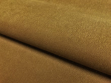 Load image into Gallery viewer, Designer Heavy Duty Caramel Brown Animal Skin Faux Leather Upholstery Vinyl