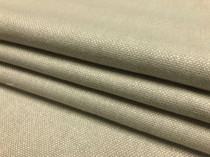 Heavy Duty Belgian Linen Greige Beige Upholstery Fabric