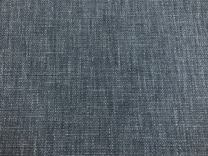 Designer Denim Navy Blue MCM Mid Century Modern Basketweave Woven Upholstery Fabric