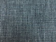 Load image into Gallery viewer, Designer Denim Navy Blue MCM Mid Century Modern Basketweave Woven Upholstery Fabric