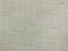 Load image into Gallery viewer, Designer Water &amp; Stain Resistant Linen Flax Ivory Cream Beige MCM Mid Century Modern Tweed Upholstery Fabric