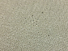 Load image into Gallery viewer, Designer Water &amp; Stain Resistant Linen Flax Ivory Cream Beige MCM Mid Century Modern Tweed Upholstery Fabric