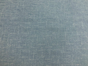 1 2/3 Yd Designer Water & Stain Resistant French Blue Chenille Upholstery Fabric