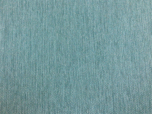 1 1/2 Yd Designer Turquoise Blue Grey MCM Mid Century Modern Tweed Upholstery Fabric