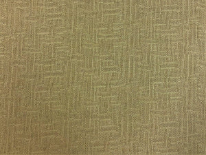 1 1/2 Yd Designer Cotton Viscose Beige Matelasse Upholstery Fabric