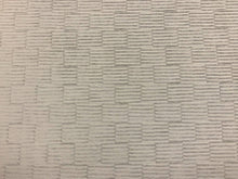 Load image into Gallery viewer, Water &amp; Stain Resistant Silver Grey MCM Mid Century Modern Geometric Abstract Chenille Upholstery Fabric