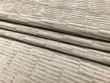 Load image into Gallery viewer, Water &amp; Stain Resistant Silver Grey MCM Mid Century Modern Geometric Abstract Chenille Upholstery Fabric