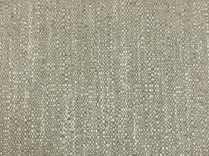 Designer Water & Stain Resistant Cream Beige MCM Mid Century Modern Linen Flax Viscose Tweed Upholstery Drapery Fabric