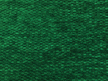 Load image into Gallery viewer, 1 1/2 Yd Designer Emerald Green Nubby Chenille Upholstery Fabric