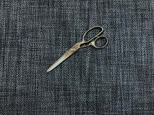 Load image into Gallery viewer, Designer Navy Blue Grey Woven MCM Mid Century Modern Tweed Upholstery Fabric