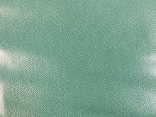 Load image into Gallery viewer, 1.5 Yd Designer Aqua Blue Vegan Faux Leather Upholstery Vinyl