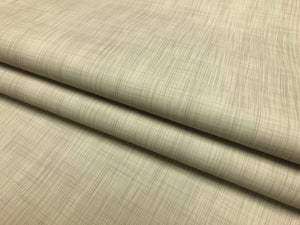 1.5 Yd Designer MCM Mid Century Modern Light Grey Beige Faux Leather Upholstery Vinyl