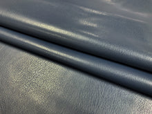 Load image into Gallery viewer, Designer Navy Blue Faux Leather Upholstery Vinyl