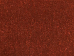 40" Wide Water & Stain Resistant Rusty Brown Genuine Mohair Upholstery Velvet Fabric