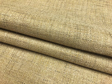 Load image into Gallery viewer, Designer Beige Taupe Woven MCM Mid Century Modern Tweed Upholstery Fabric