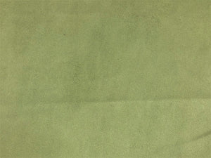 Designer Water & Stain Resistant Seafoam Green Suede Faux Leather Upholstery Fabric