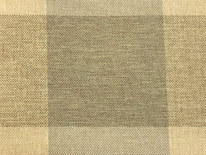 Heavy Duty Grey Taupe Beige Buffalo Check Upholstery Fabric