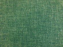 Load image into Gallery viewer, Designer Teal Green Upholstery Backed MCM Mid Century Modern Wool Upholstery Fabric