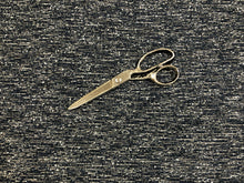 Load image into Gallery viewer, Designer Navy Blue Grey Off White MCM Mid Century Modern Tweed Boucle Upholstery Fabric