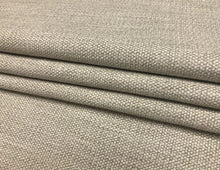 Load image into Gallery viewer, Designer Water &amp; Stain Resistant Reversible Woven MCM Mid Century Modern Tweed Beige Upholstery Fabric