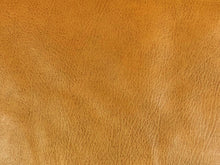 Load image into Gallery viewer, Designer Burnt Caramel Brown Faux Leather Vegan Upholstery Vinyl