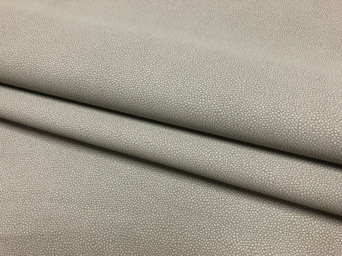 1 1/3 Yd Ultraleather Eco Tech Gypsum Grey Animal Pattern Faux Leather Upholstery Vinyl