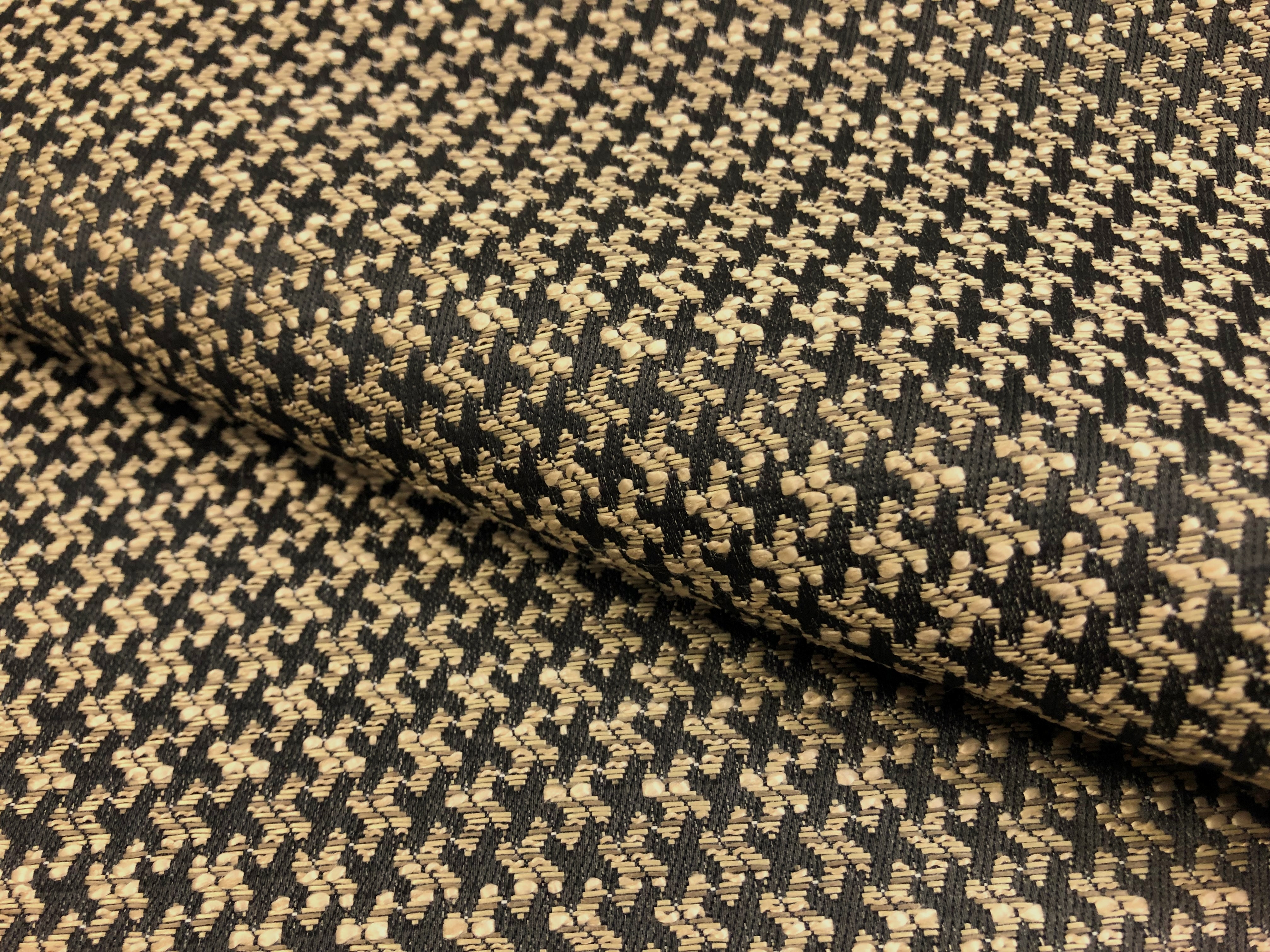 Free Shipping on 2 Pieces Modern Geometric Houndstooth Gold