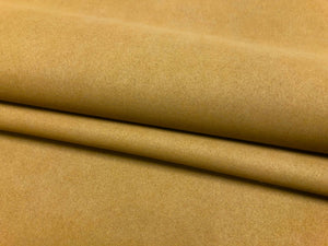 Designer Water & Stain Resistant Camel Beige Faux Suede Upholstery Fabric