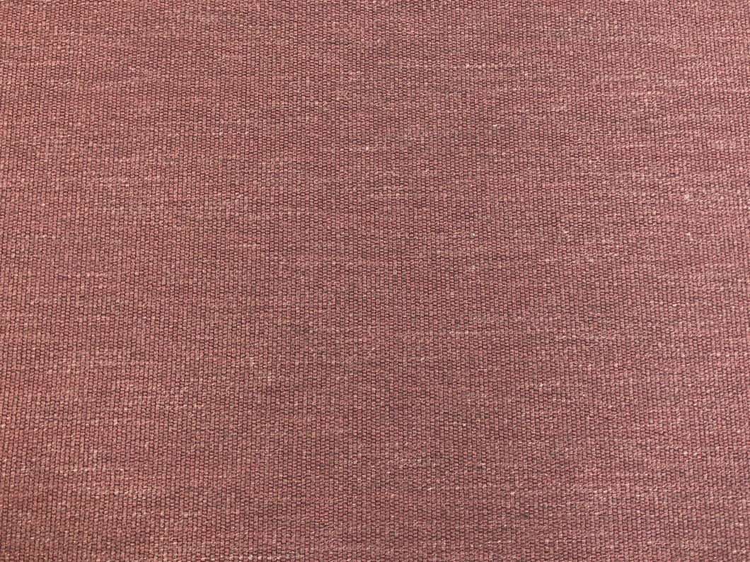 Water & Stain Resistant Rose Mauve Grey MCM Mid Century Modern Tweed Upholstery Fabric