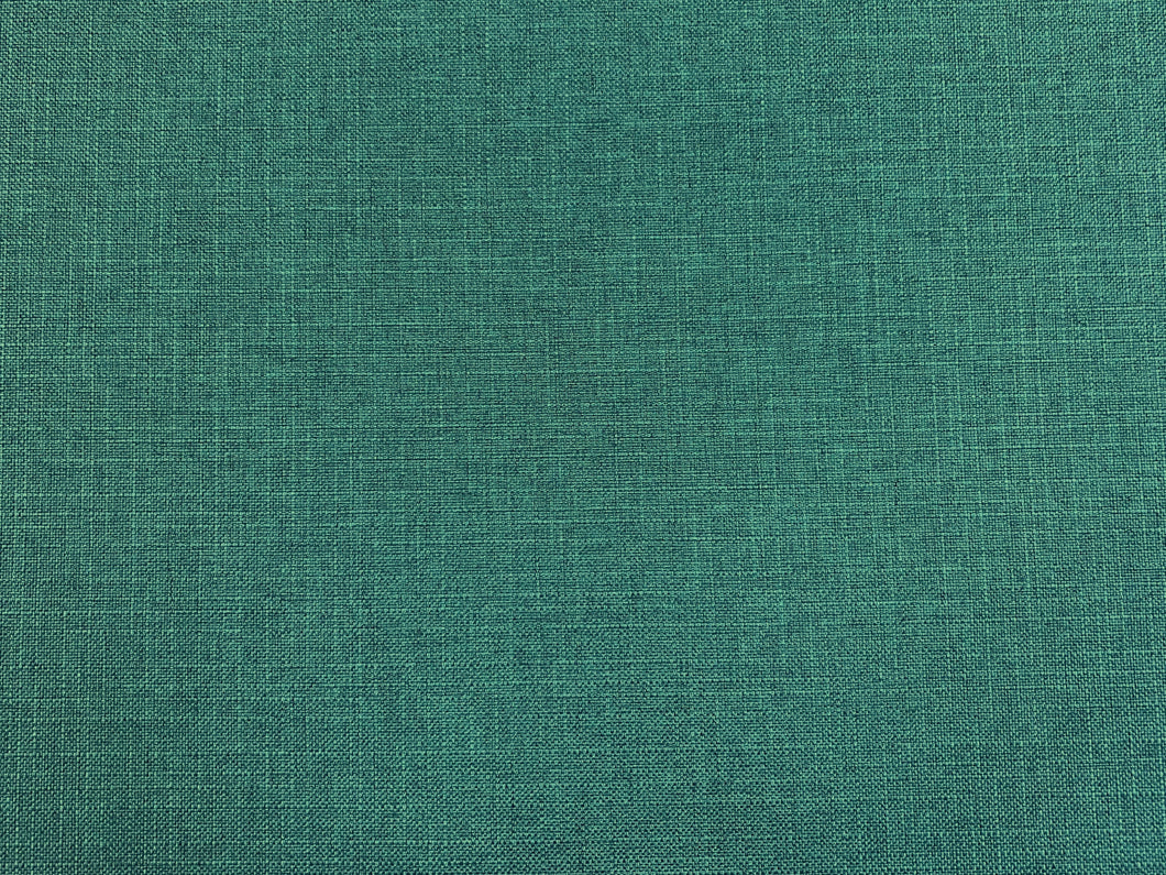 Designer Teal MCM Mid Century Modern Woven Upholstery Fabric
